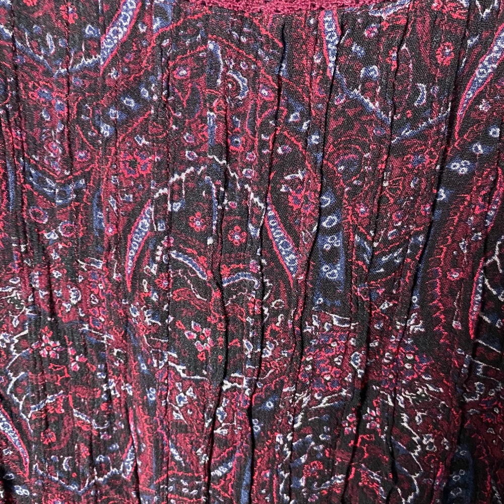 🍂🍁 Fall American Eagle Boho Tassel Dress Sz M - Picture 6 of 6